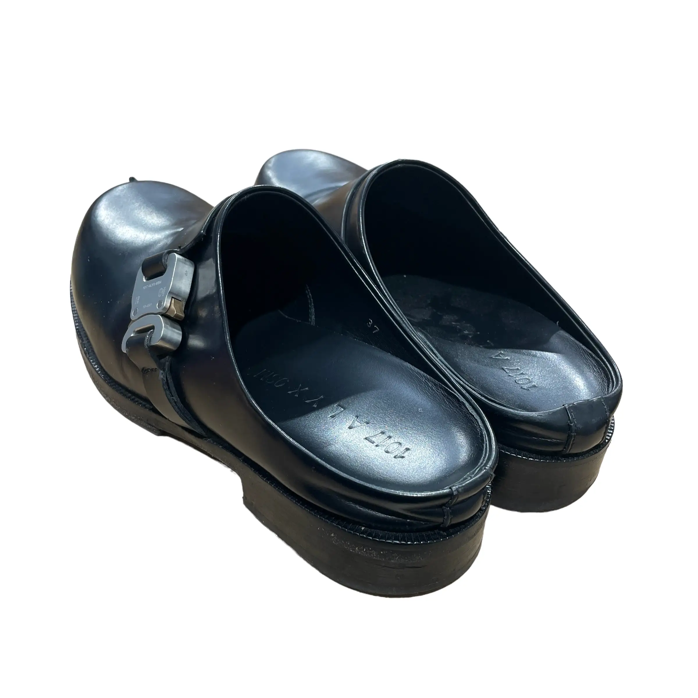 1017 ALYX 9SM(ALYX)/Loafers/EU 37/Leather/BLK/MULE