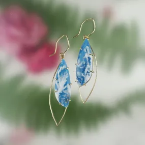 14k Blue Sky Earrings