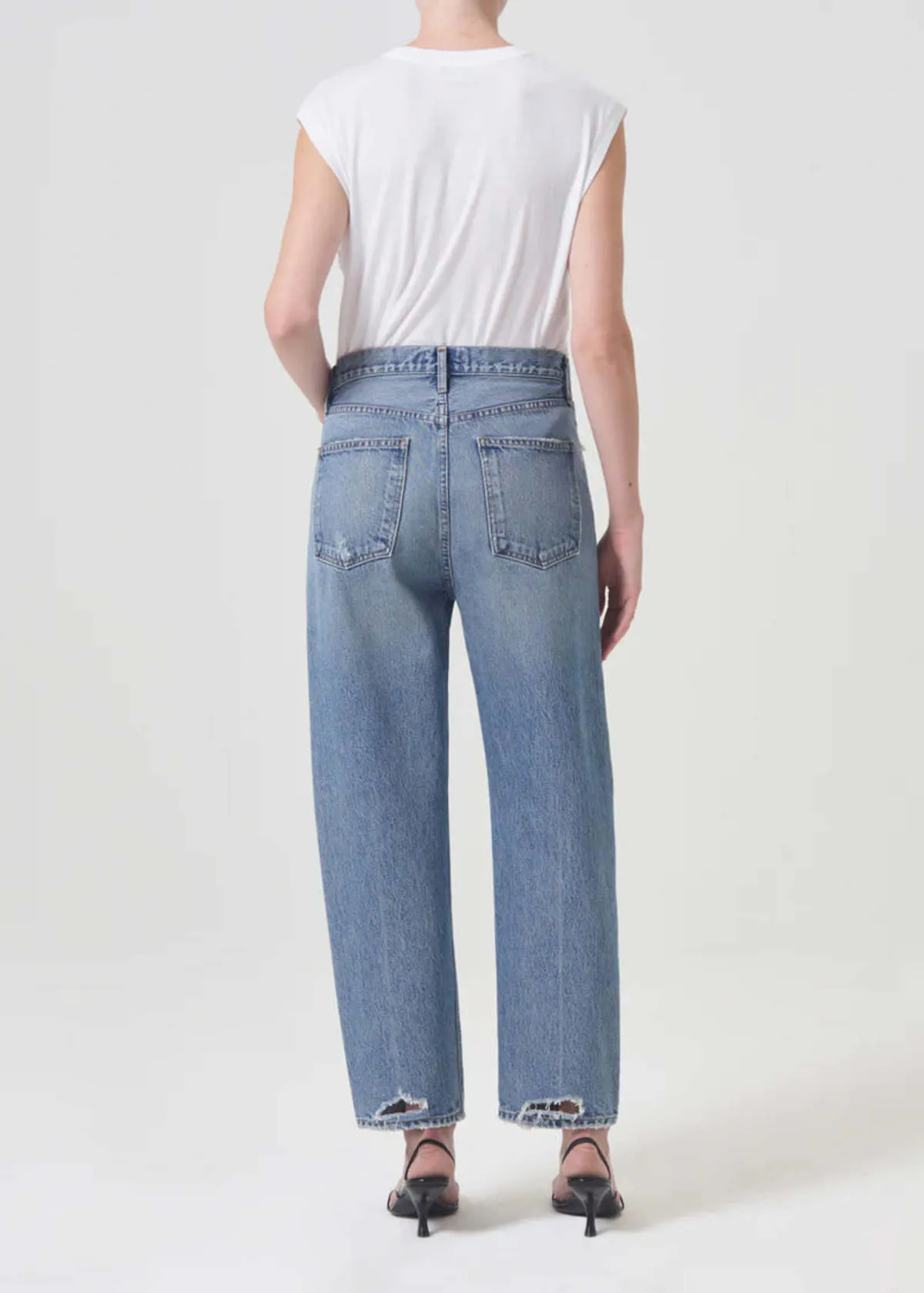 90's Crop Mid-Rise Straight - Hooked