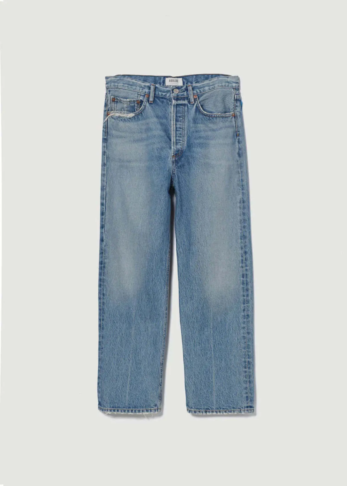 90's Crop Mid-Rise Straight - Hooked