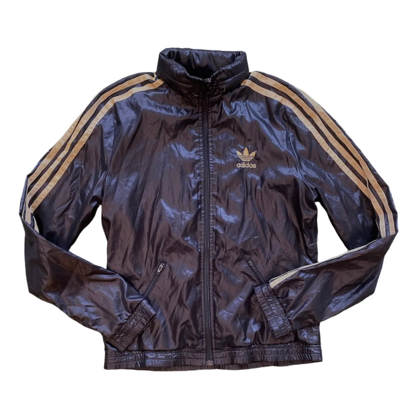 Adidas Black Gold Windbreaker Jacket (2010) (W)