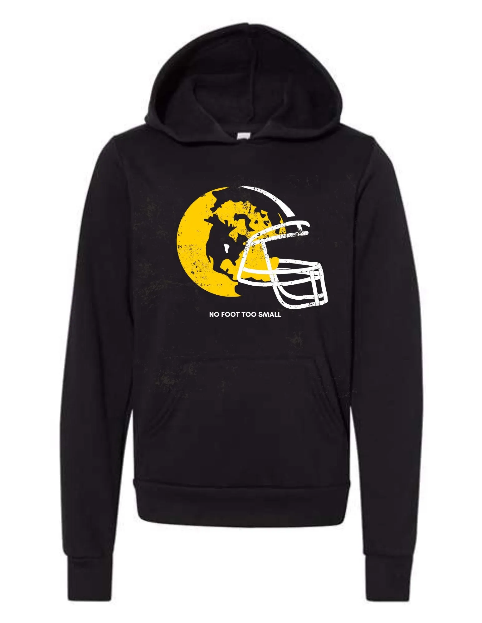 Adult Black Helmet Hooded Sweatshirt (Pre-Order thru 9/13)