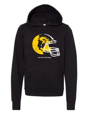 Adult Black Helmet Hooded Sweatshirt (Pre-Order thru 9/13)