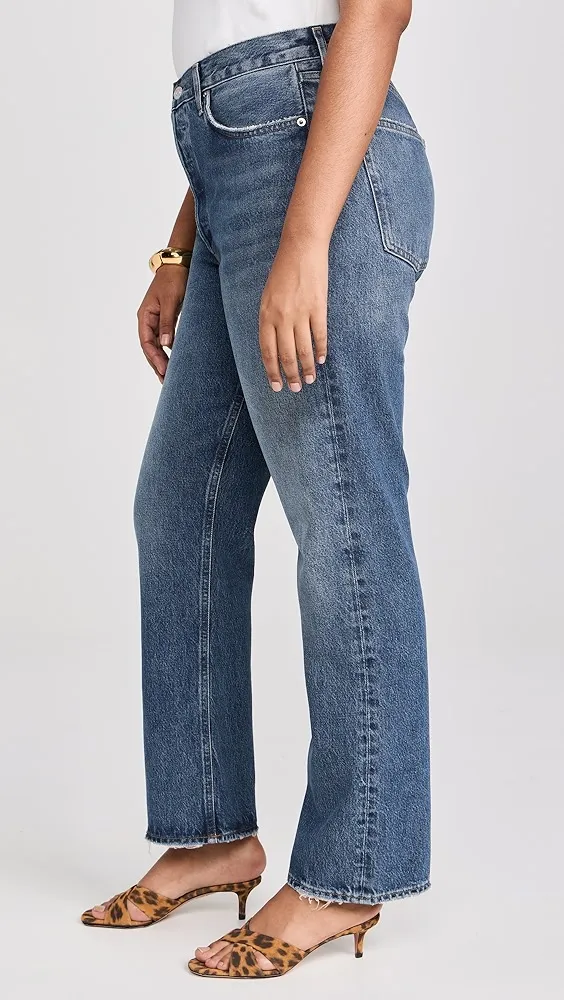 AGOLDE   90s Pinch Waist: High Rise Straight Jeans 