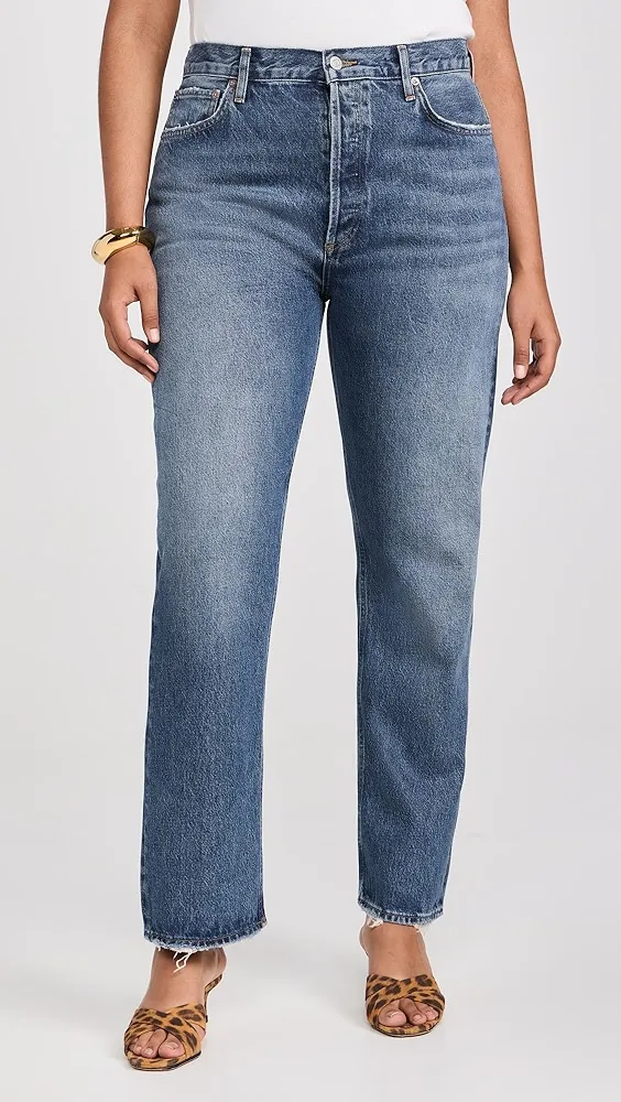 AGOLDE   90s Pinch Waist: High Rise Straight Jeans 