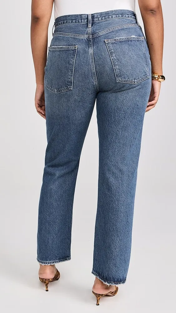 AGOLDE   90s Pinch Waist: High Rise Straight Jeans 