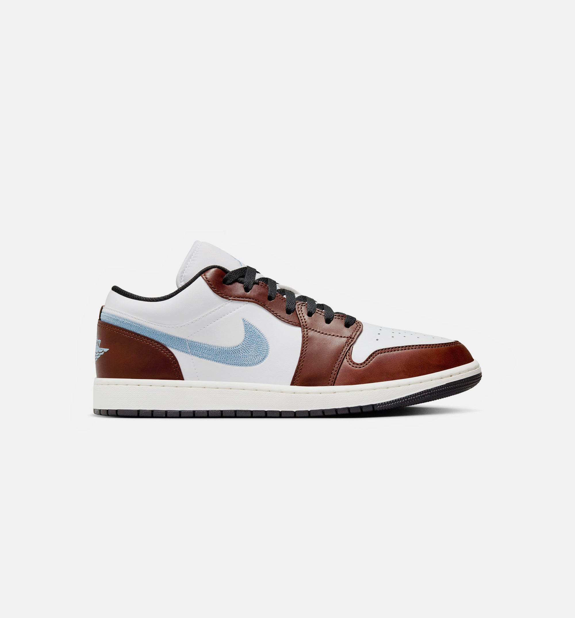 Air Jordan 1 Low SE Mens Lifestyle Shoe - White/Blue Grey/Black/Sail