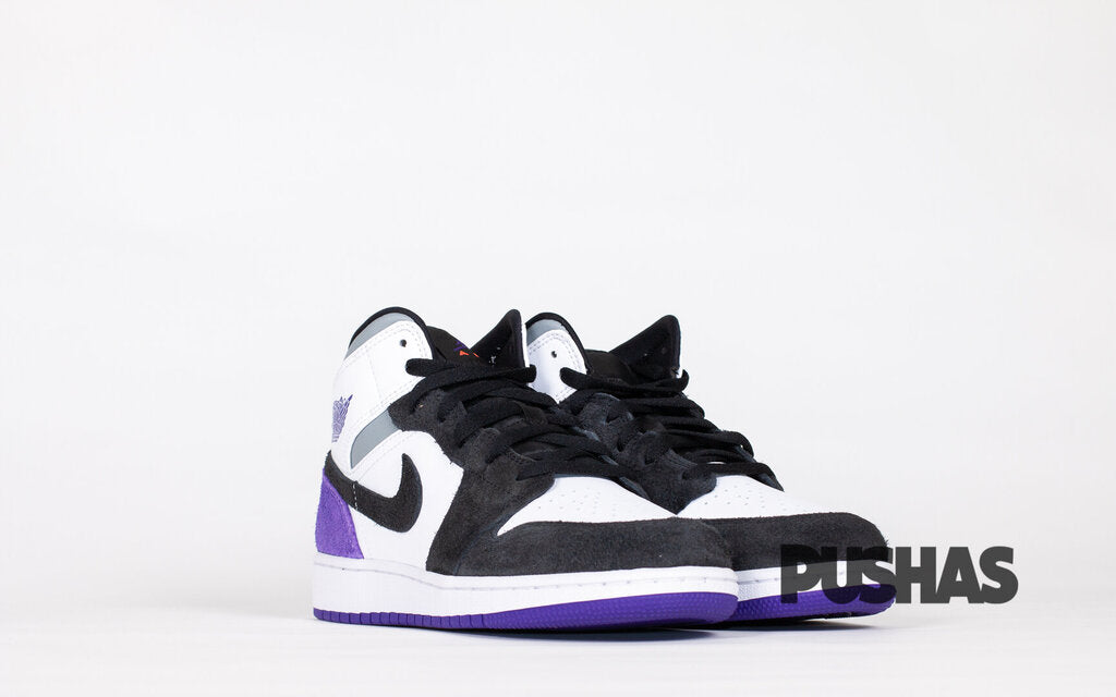 Air Jordan 1 Mid SE 'Purple' GS