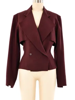 Alaia Wool Cropped Jacket