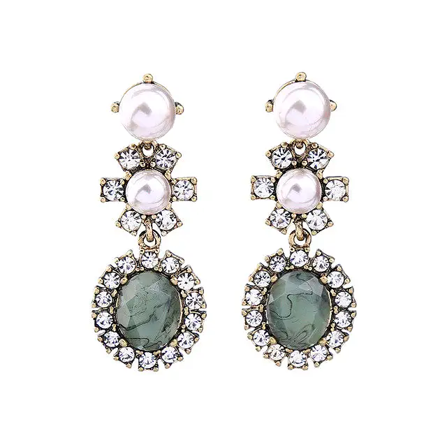 Allure Earrings Claryce Green