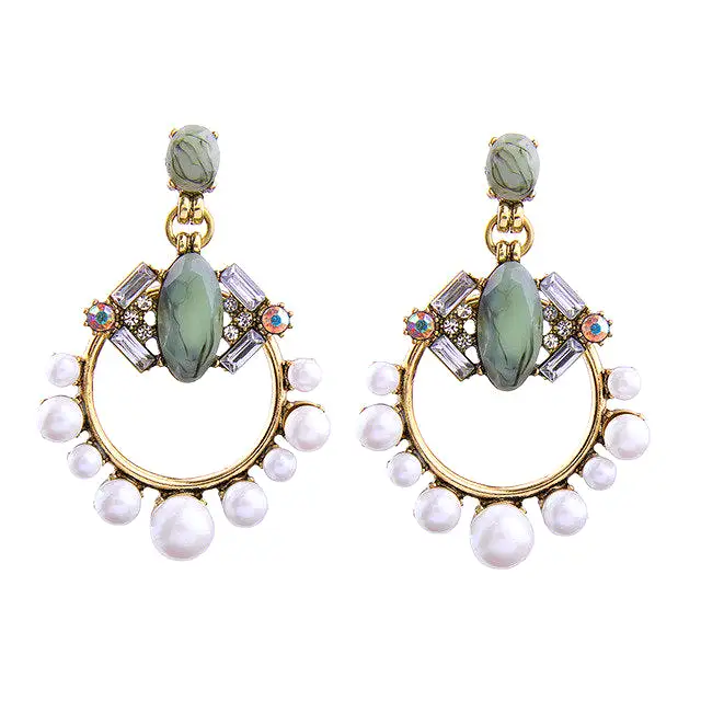 Allure Earrings Divine Green