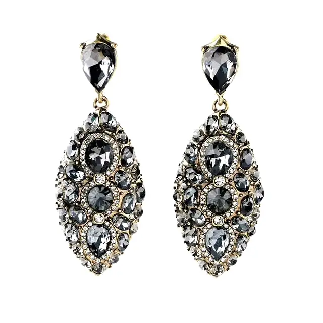 Allure Earrings Victoria Anthracite