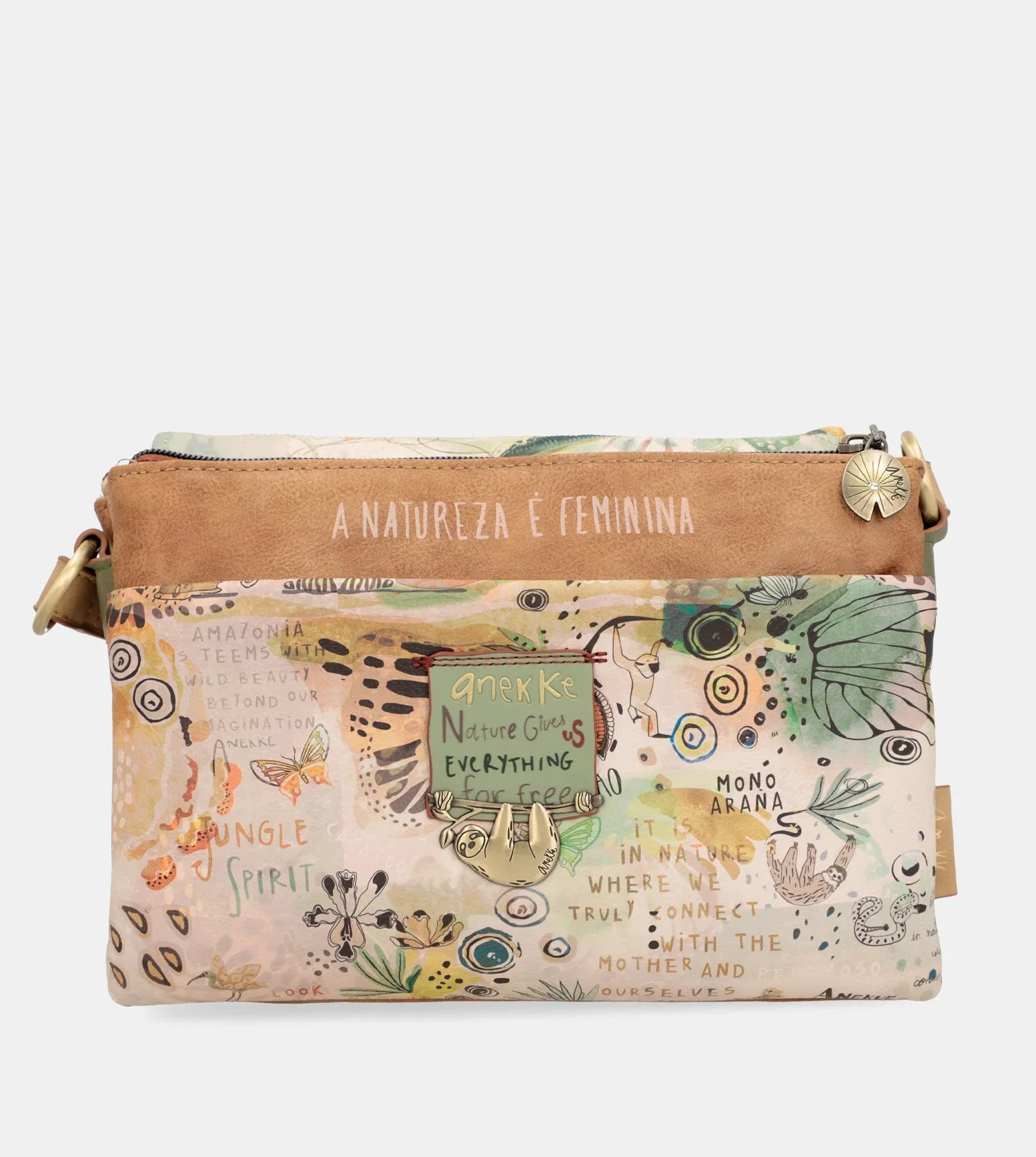 Amazonia flap crossbody bag