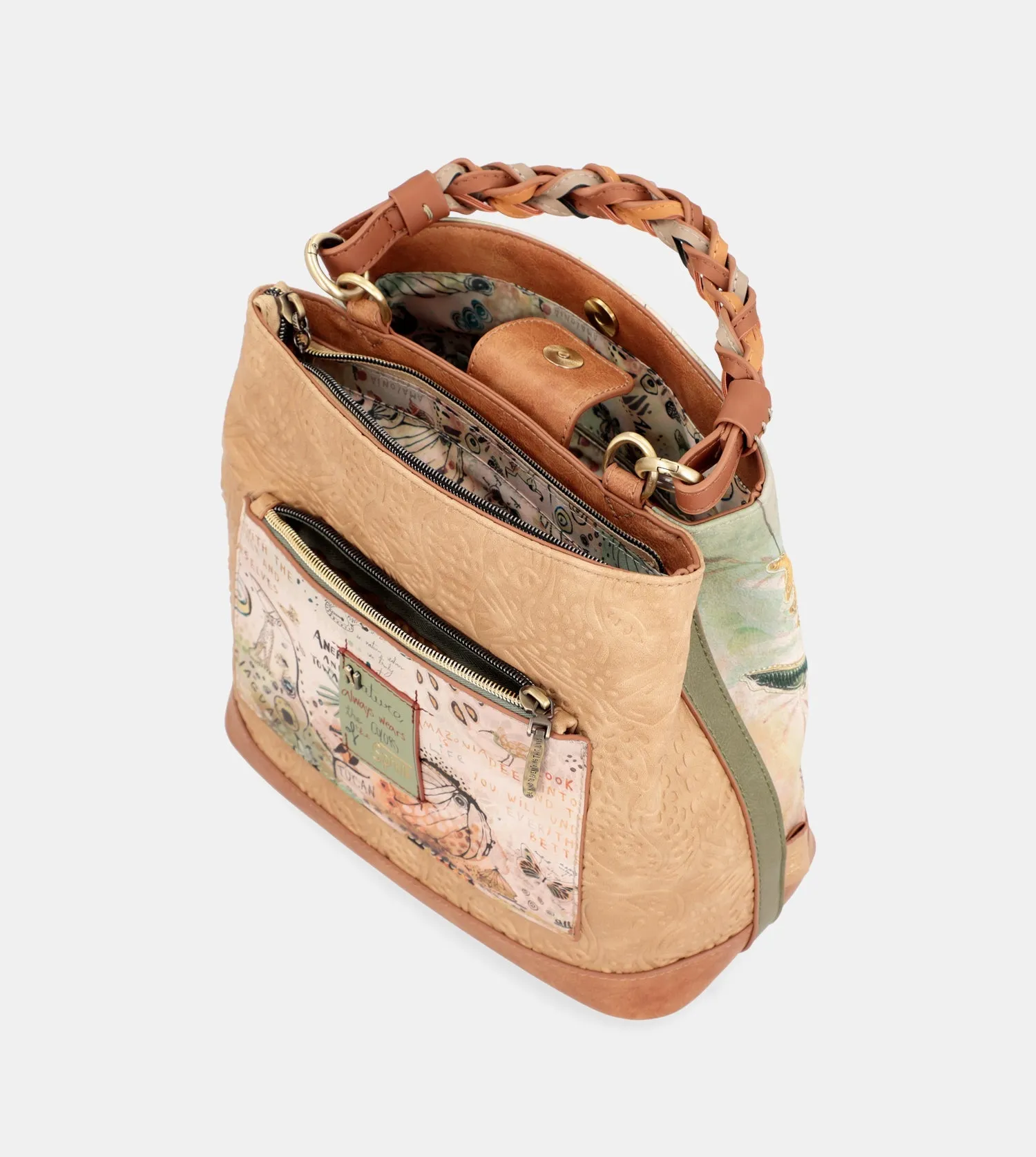 Amazonia hand bag plus crossbody bag