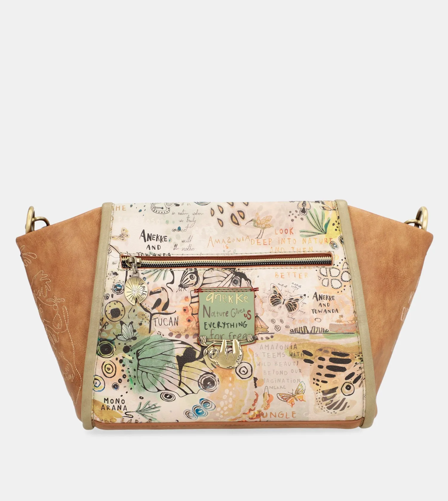 Amazonia printed crossbody bag