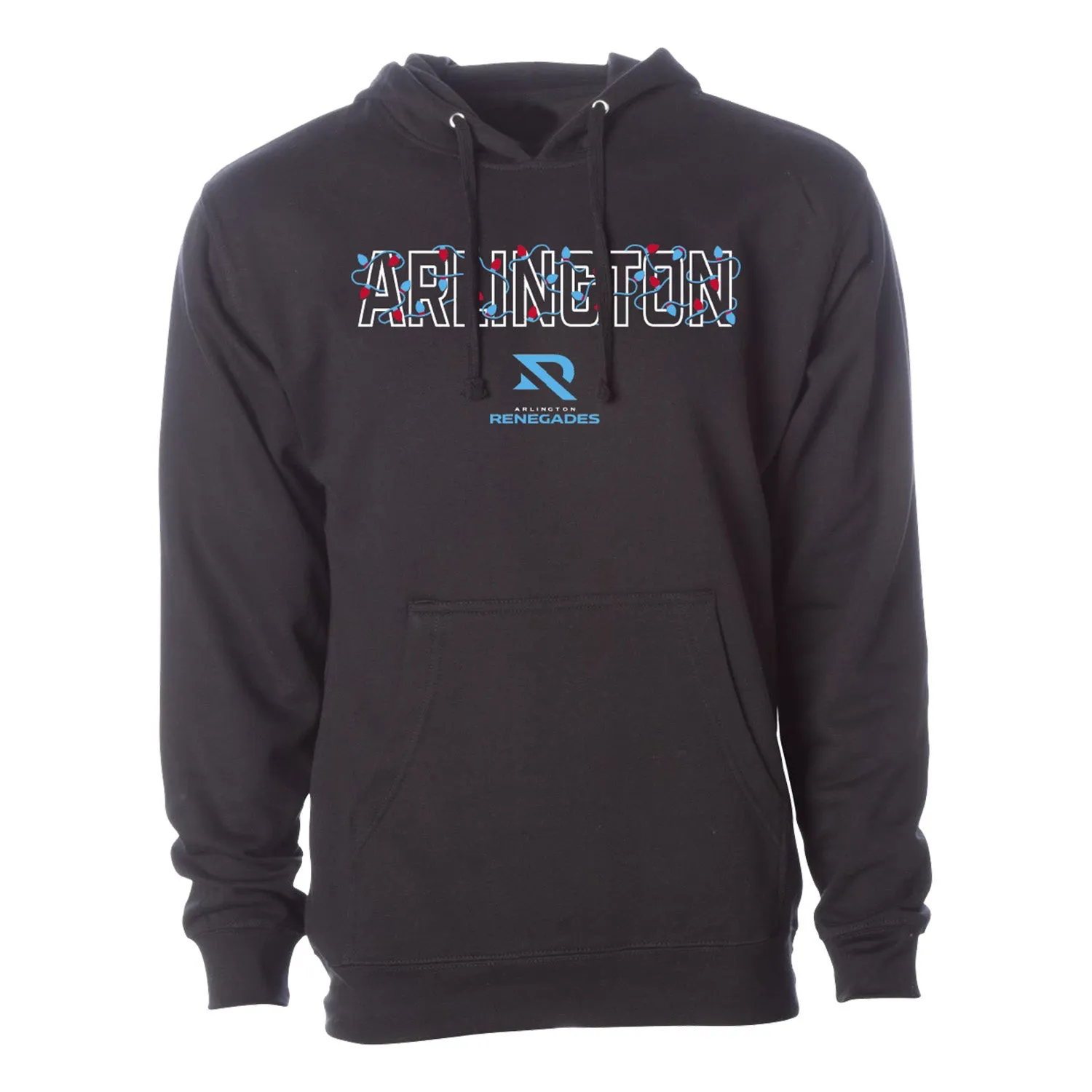 Arlington Renegades Holiday Lights Hoodie