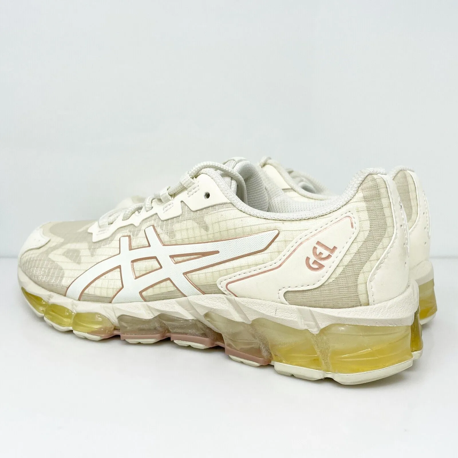 Asics Womens Gel Quantum 360 6 1202A088 White Running Shoes Sneakers Size 8