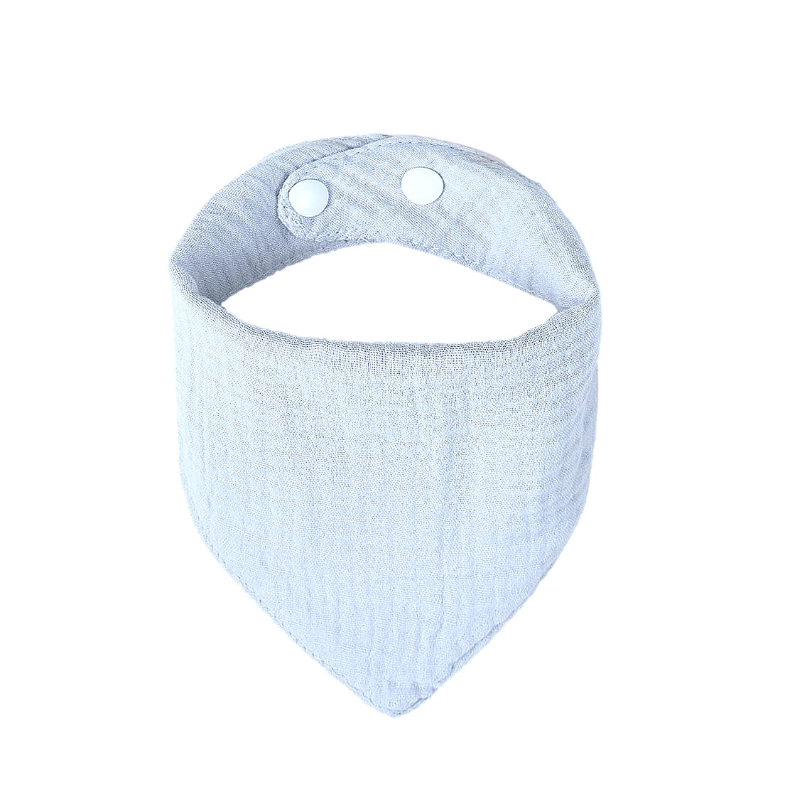 Baby Bandana Cotton Muslin Dribble Bib — Sky