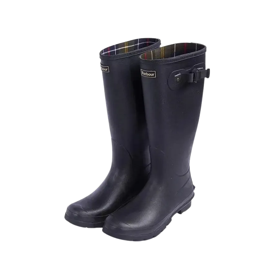 Barbour Bede Wellington Boots in Black