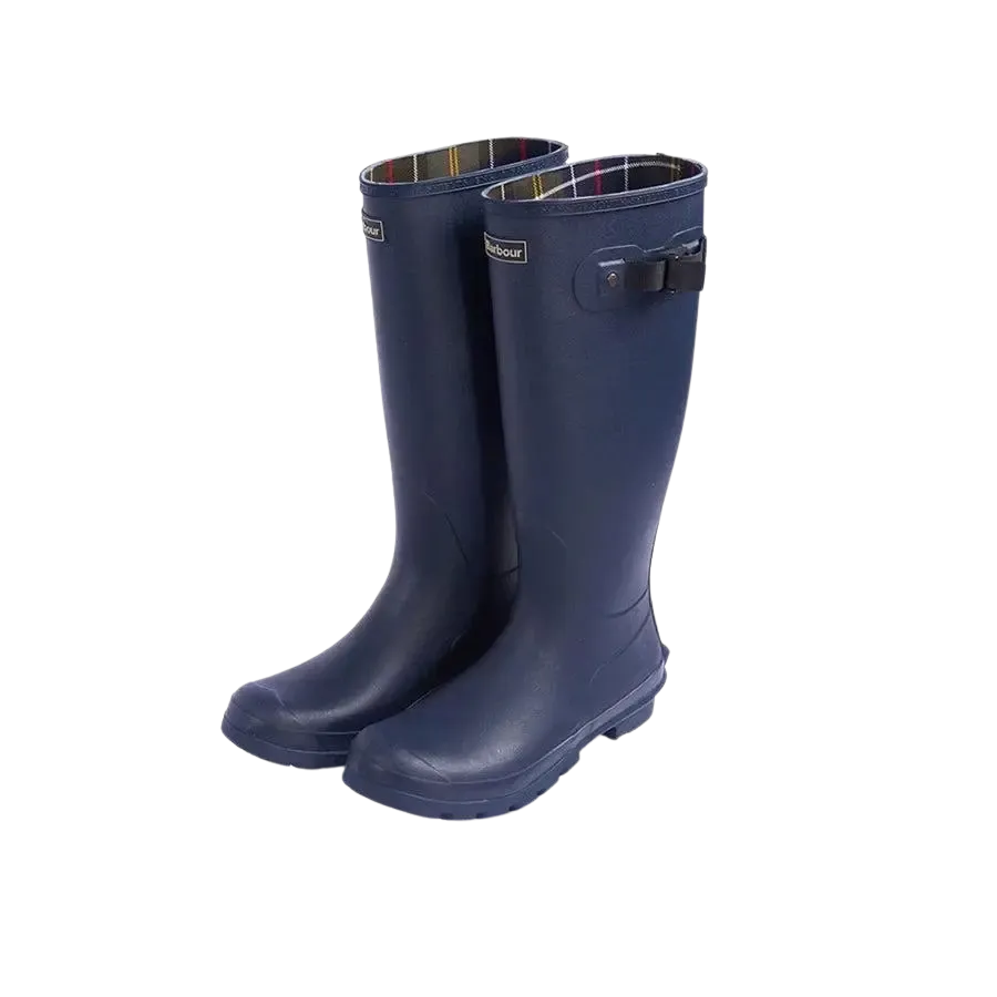 Barbour Bede Wellington Boots in Navy