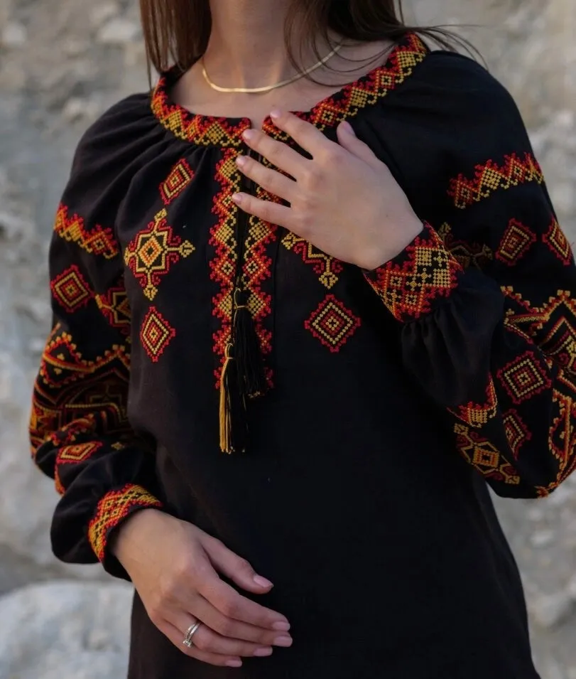 Black Blouse- “Lesya”