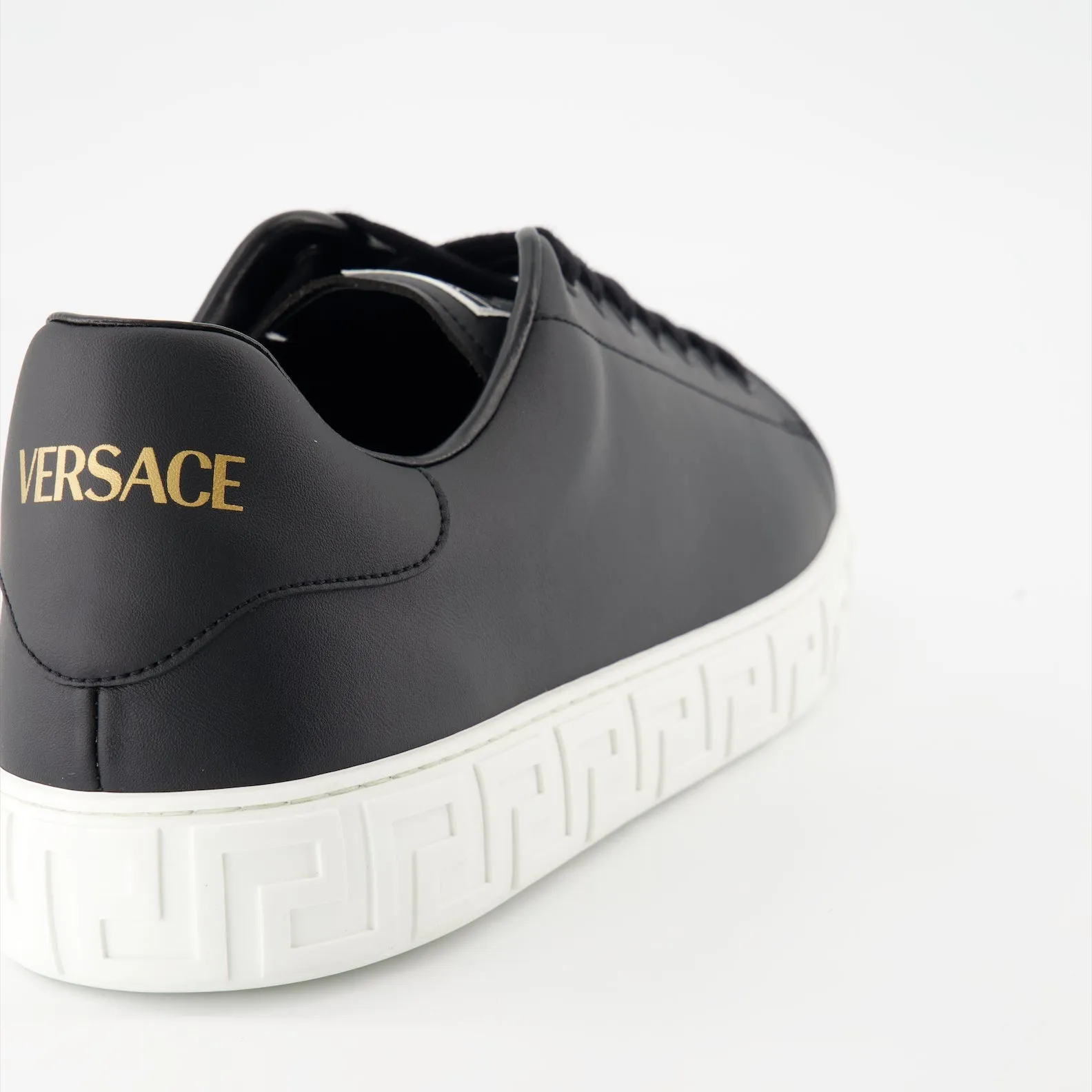 Black Greca Sneakers