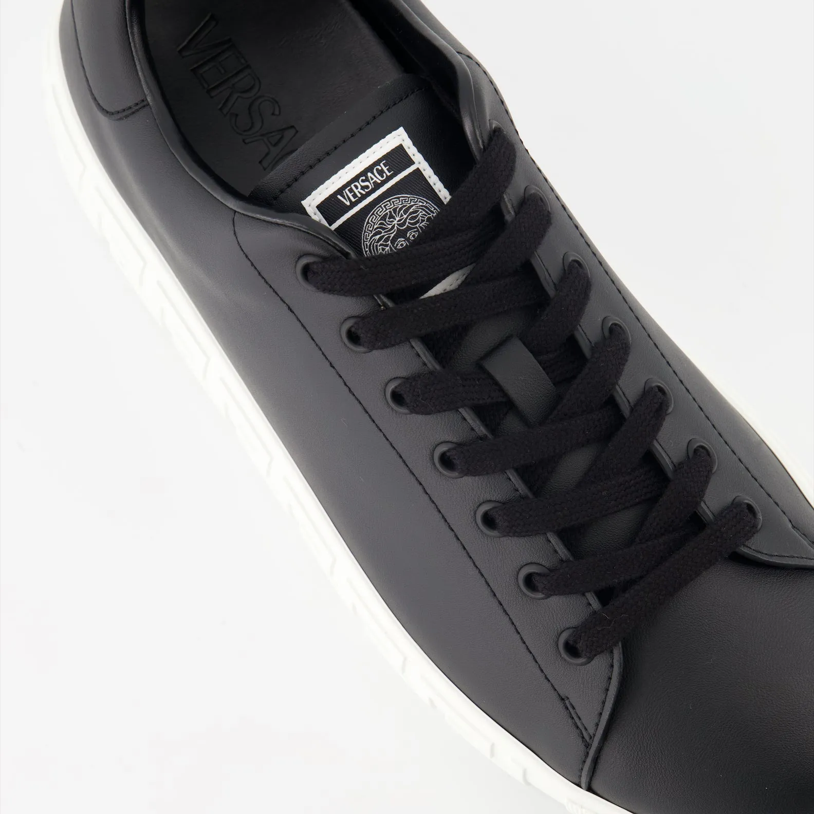 Black Greca Sneakers