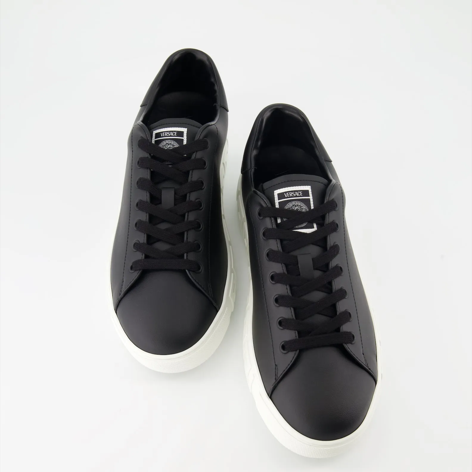 Black Greca Sneakers