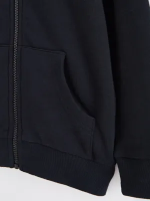 Black Zip Through Hoody | School | George at ASDA