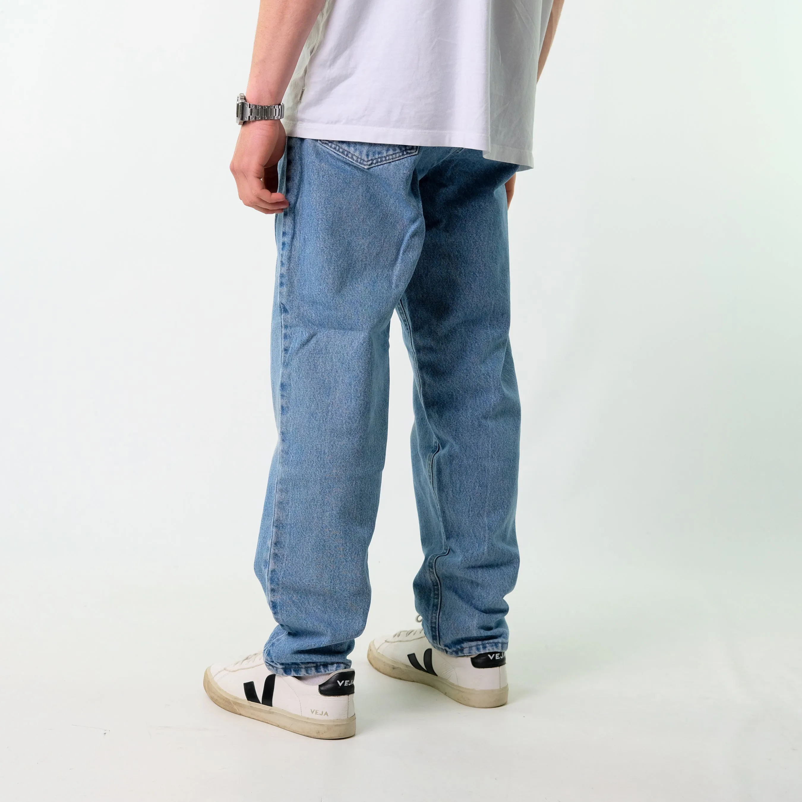 Blue y2ks Carhartt Denim Jeans Baggy Pants (36x30)