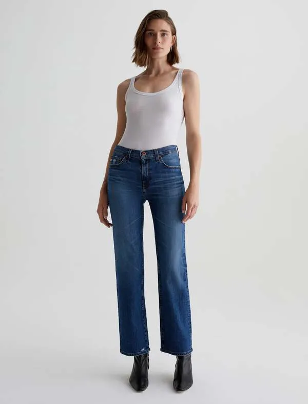 Brinley Mid Rise Straight Jean - 15 Years Prague