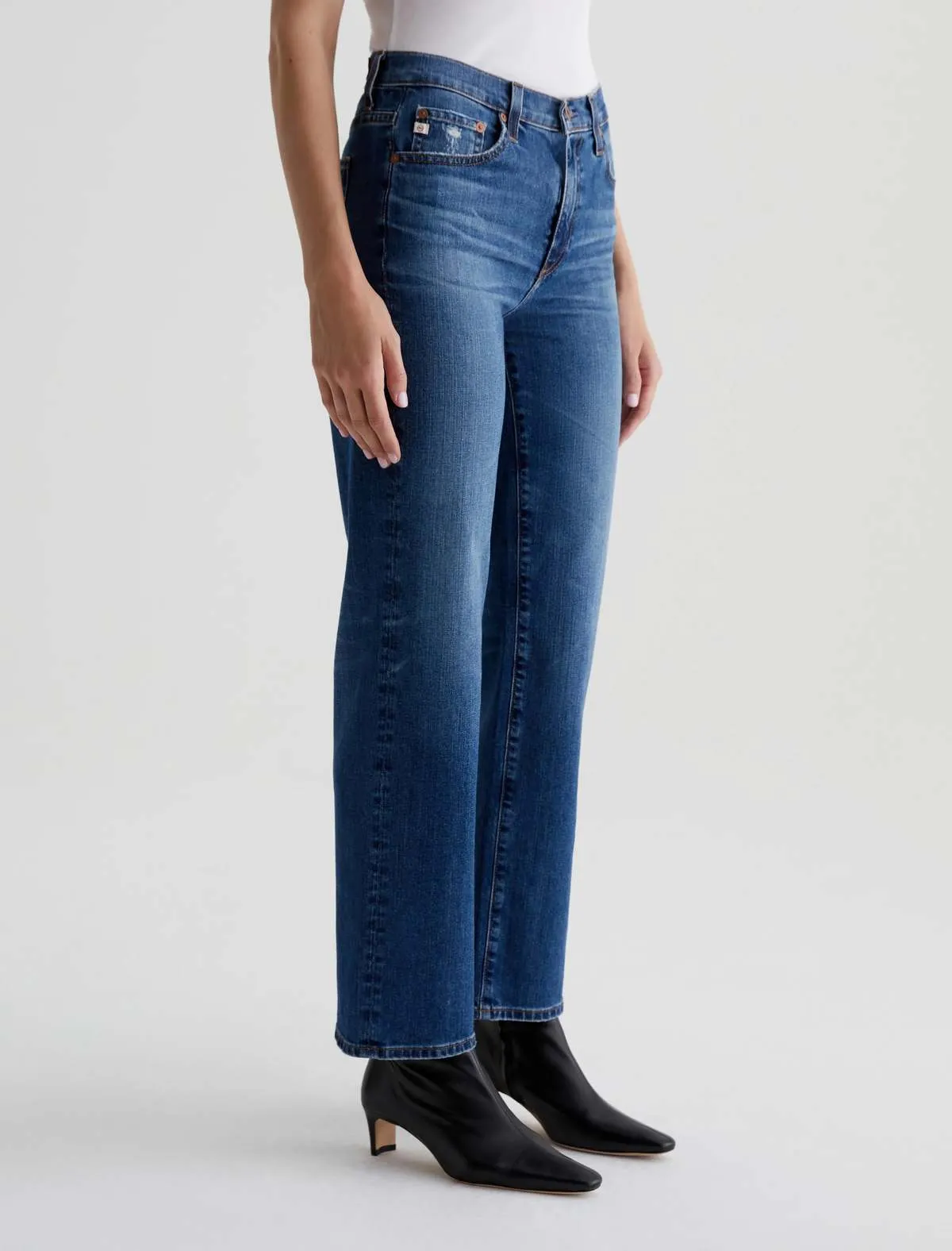 Brinley Mid Rise Straight Jean - 15 Years Prague