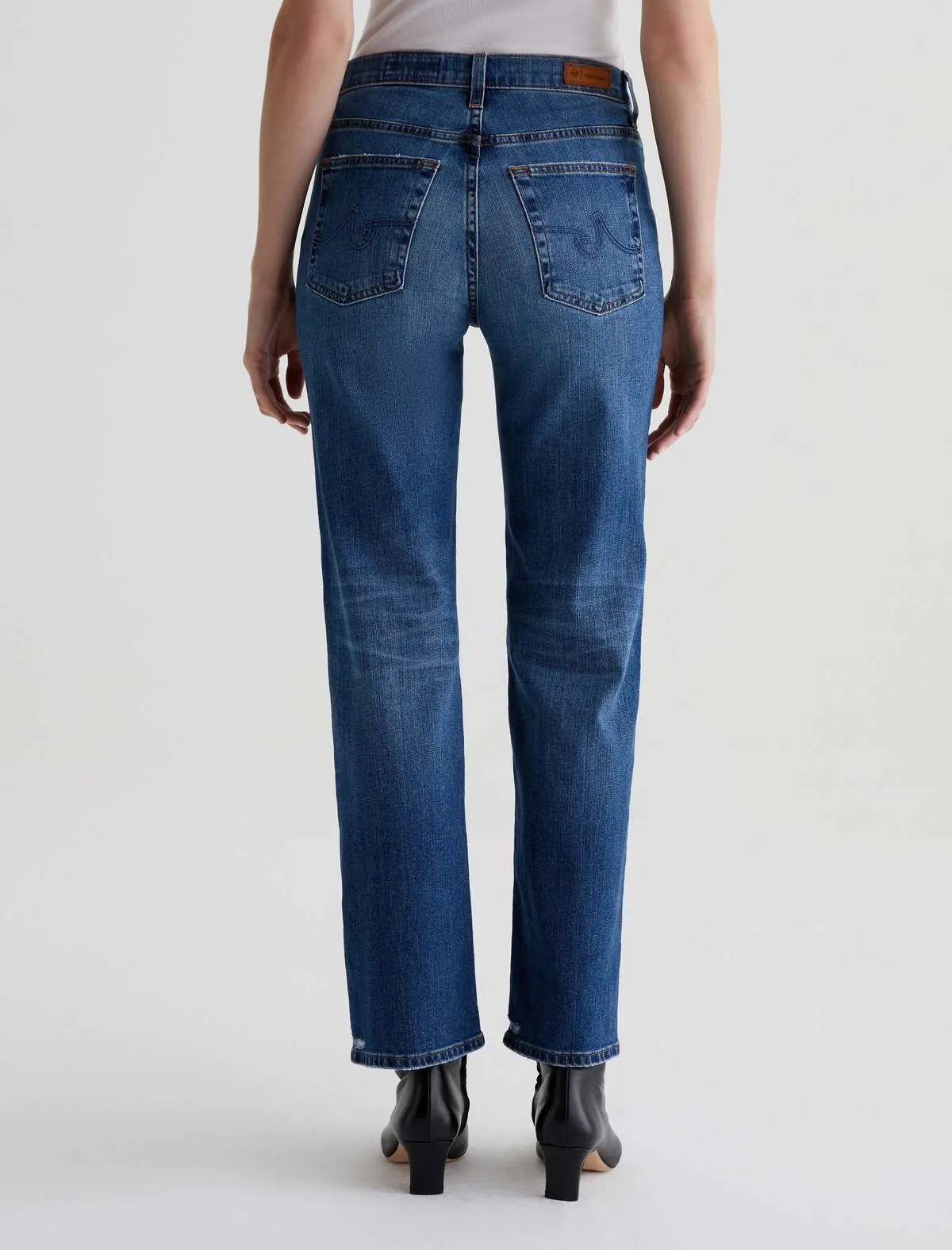 Brinley Mid Rise Straight Jean - 15 Years Prague