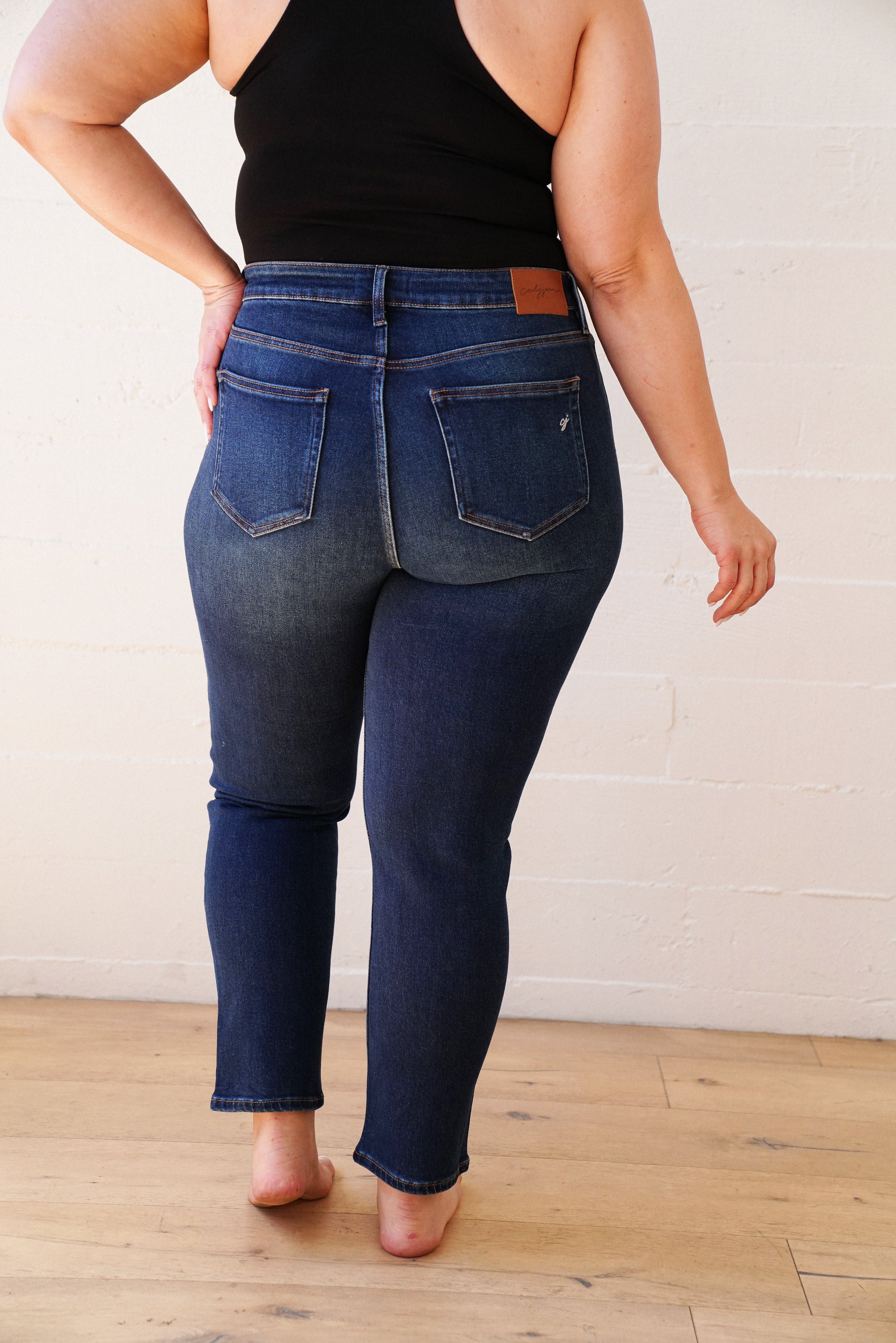 Brooke Slim Straight Leg Jeans