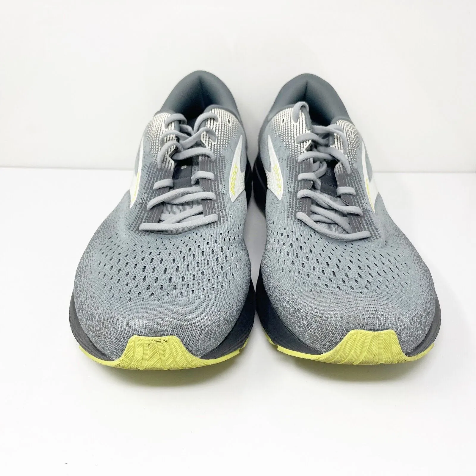 Brooks Mens Ghost 16 1104184E040 Gray Running Shoes Sneakers Size 15 4E