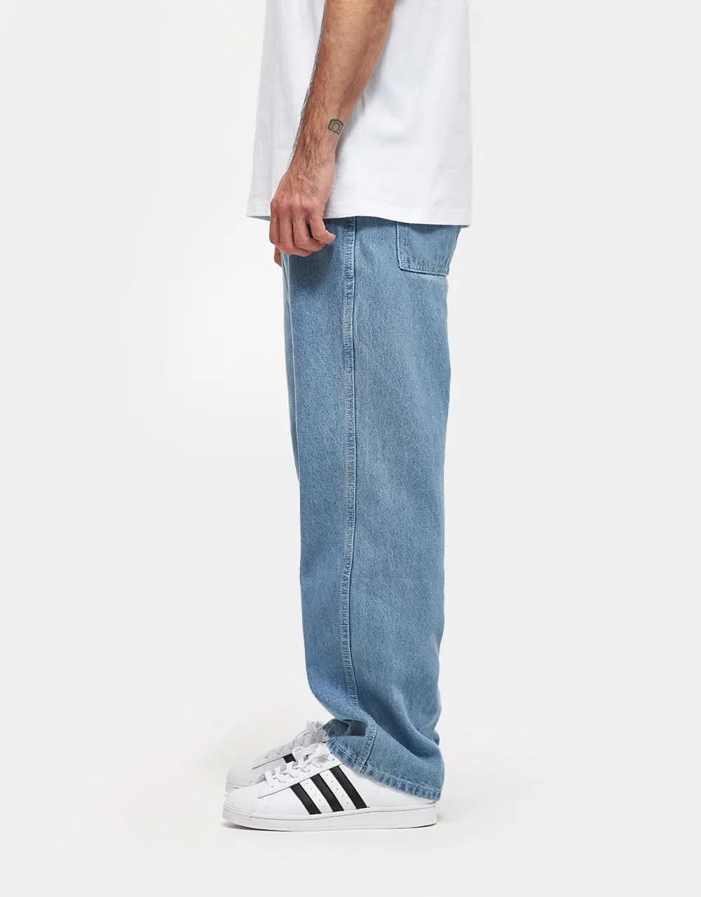 Butter Goods Art Denim Jeans - Mid Blue