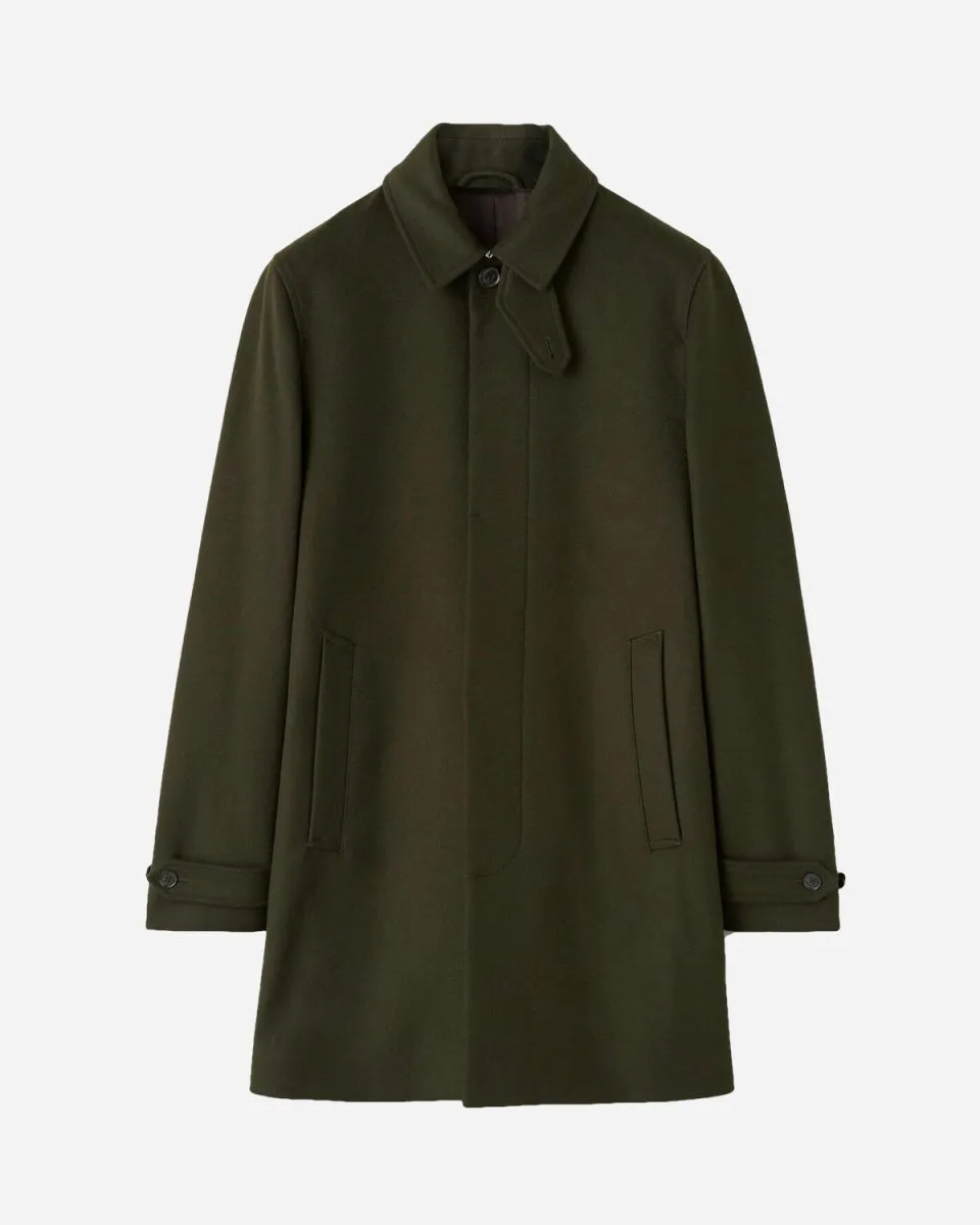 Carred Coat - Olive Extreme