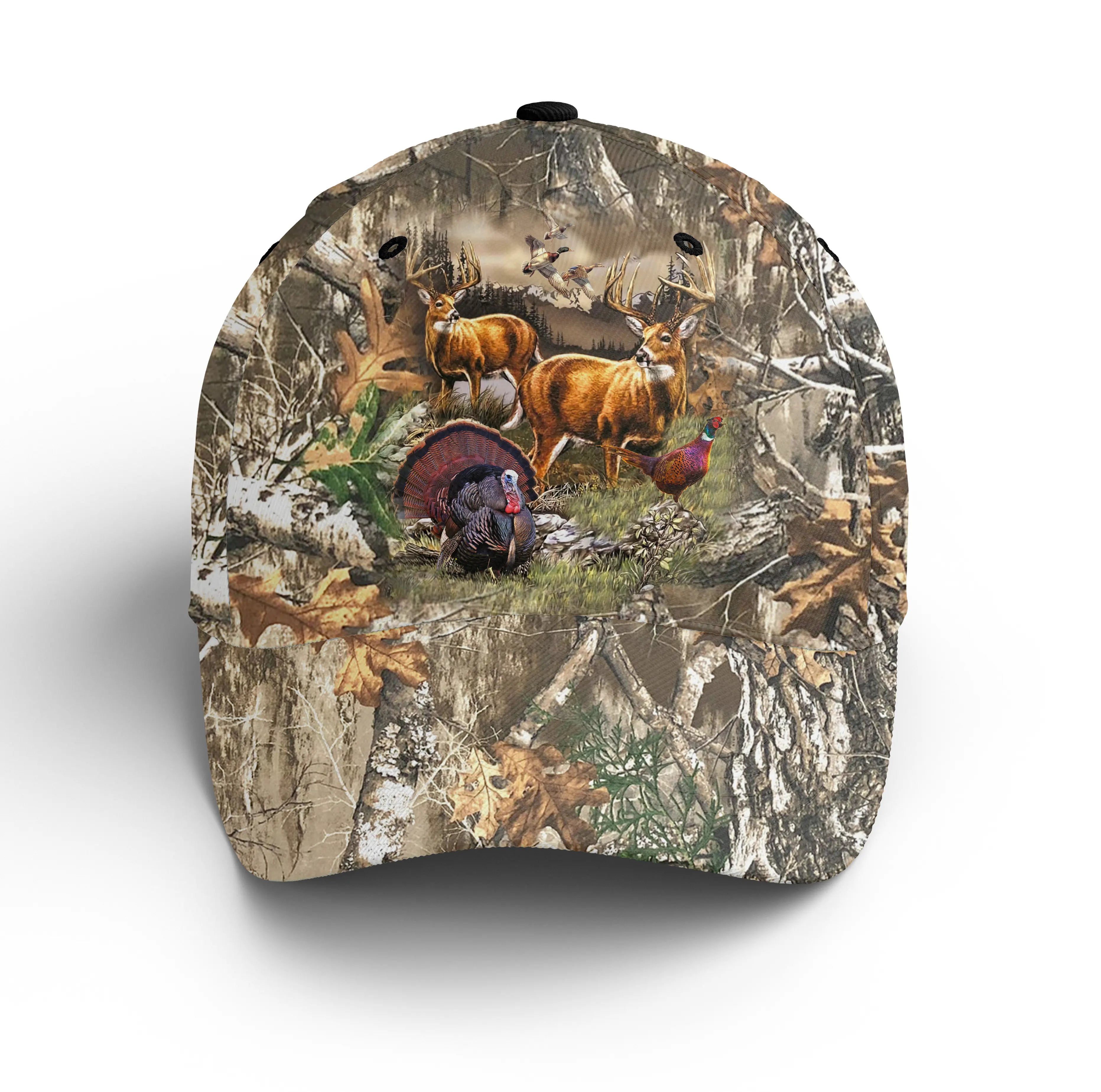 Chiptshirts - Casquette Pour Chasseur, Chasse au Cerf, Cadeau Idéal pour Fans de Chasse, Cerf, Camouflage Chasse - CTS26052217