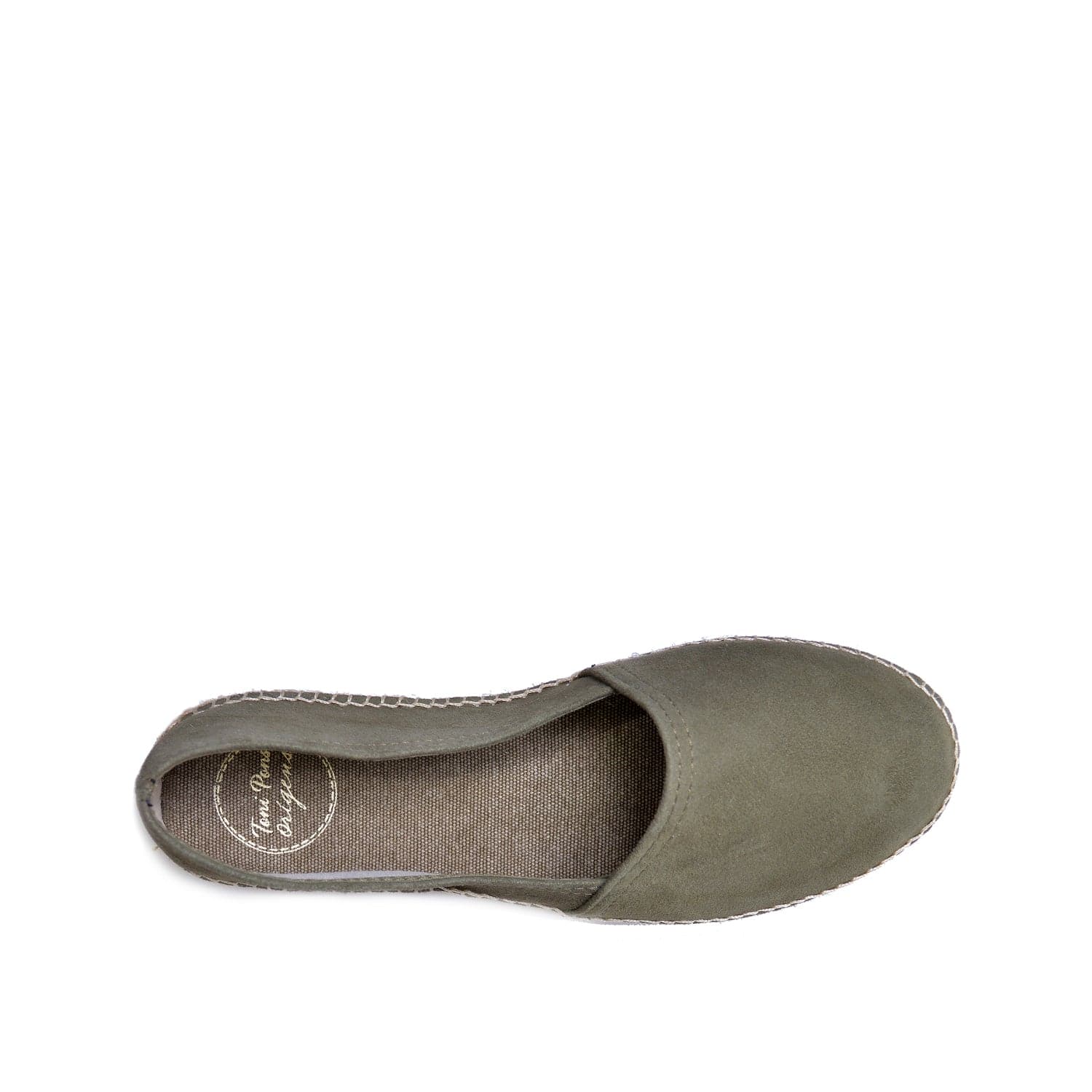 Closed Toe Suede Leather Espadrilles for Women - Alma-A