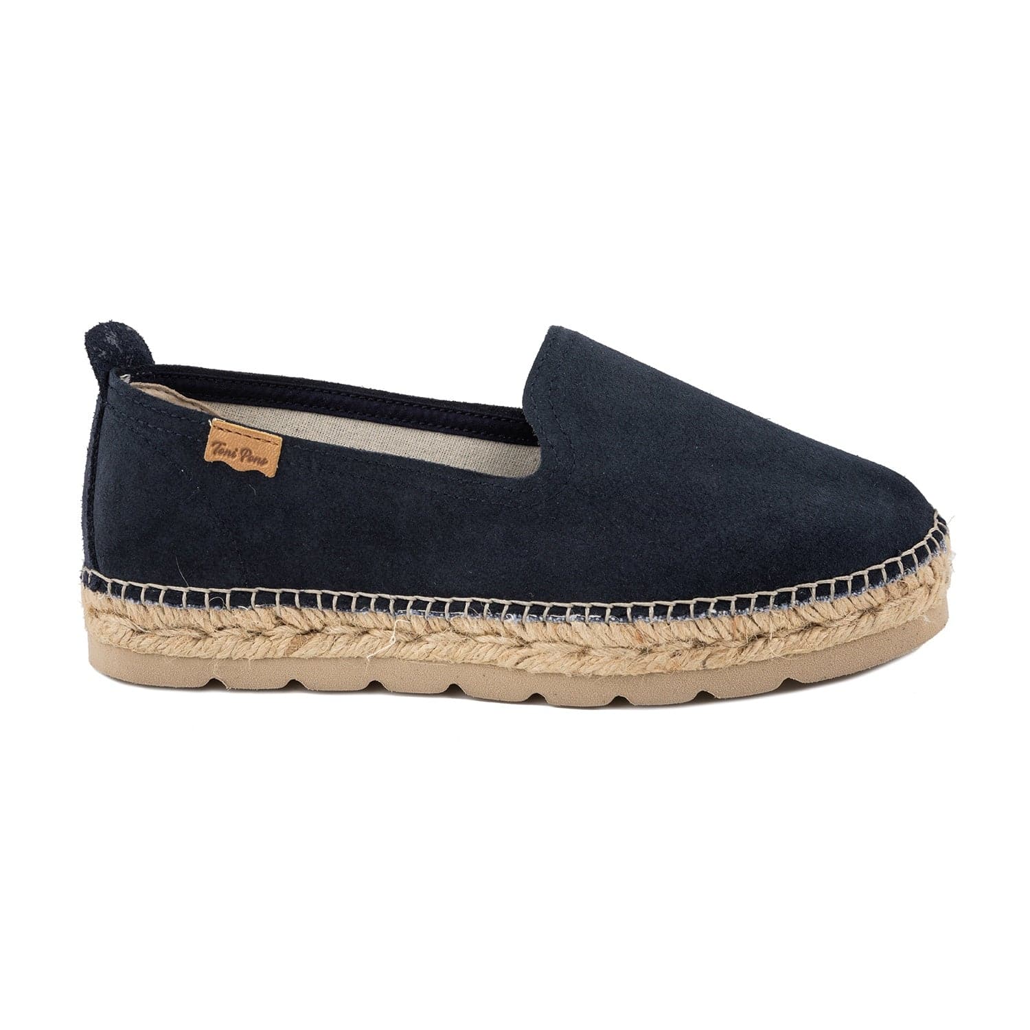 Closed Toe Suede Leather Espadrilles for Women - Aurem