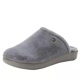 Comfee Fuzzy Wuzzy Grey Slipper