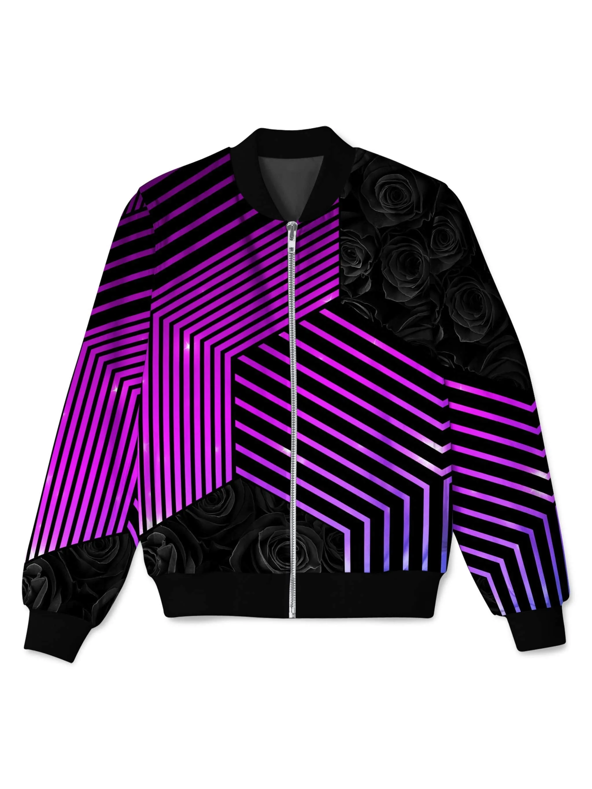 Connected Hex Bomber Jacket