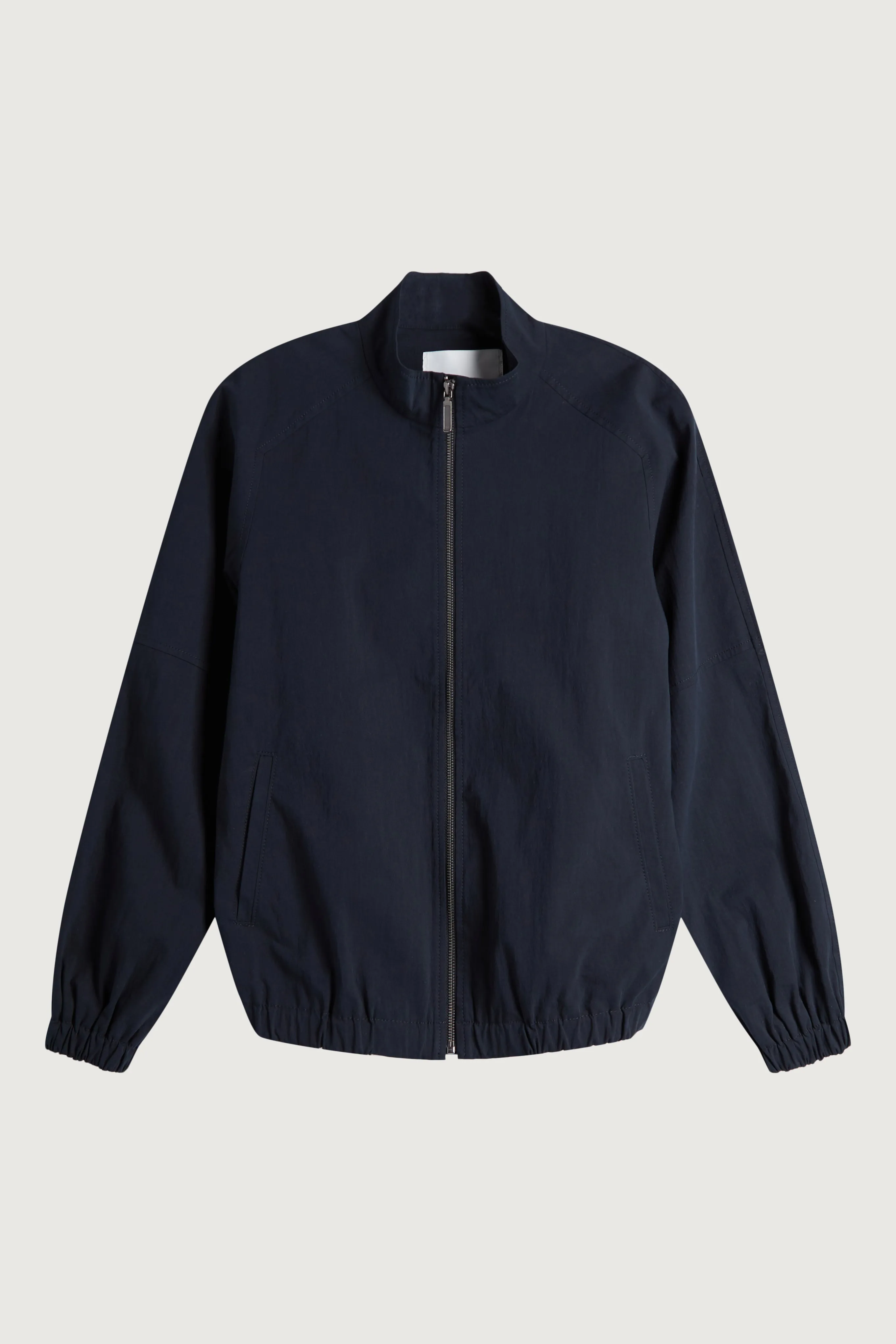 COTTON NYLON COACH JACKET