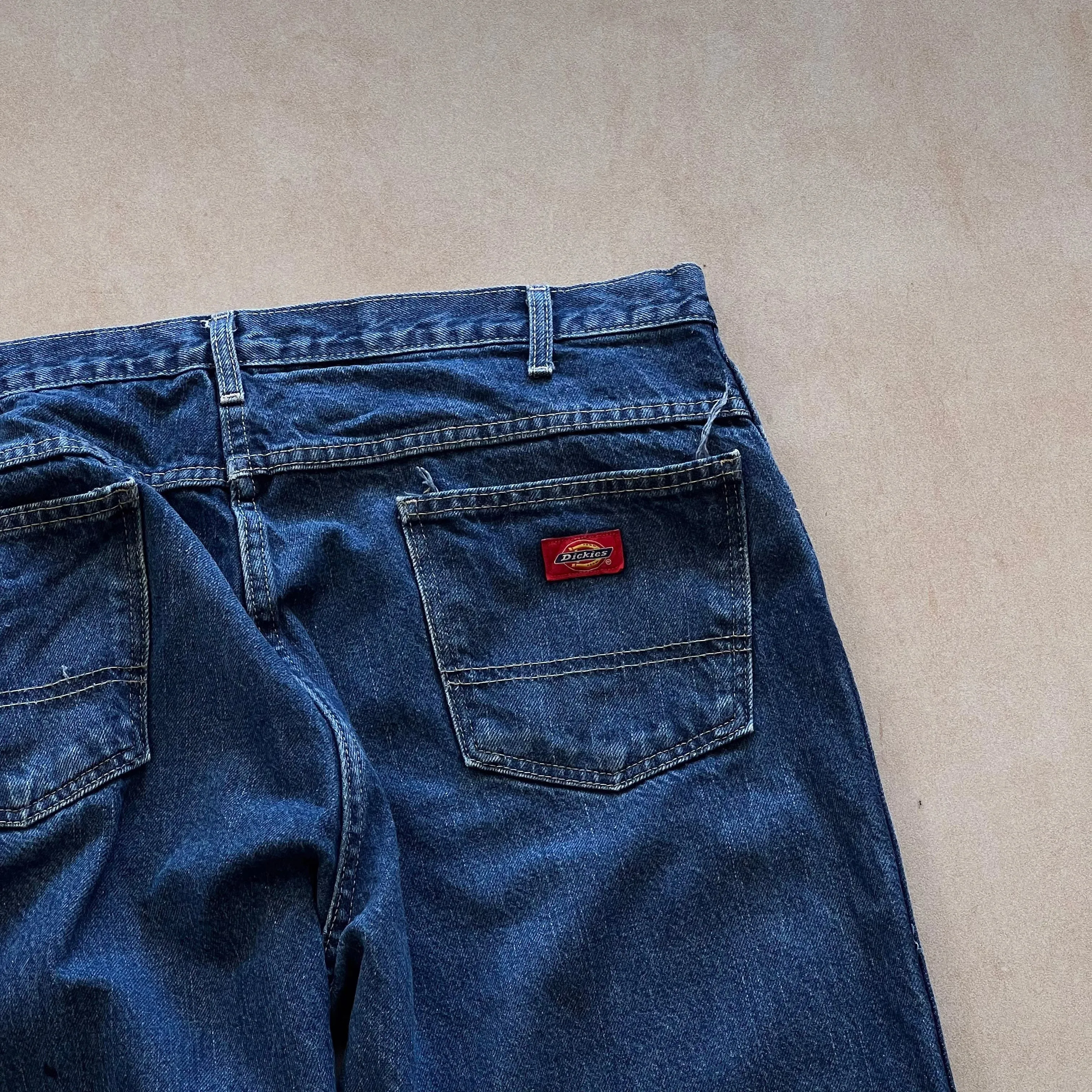 Dickies Dark Blue Denim Jeans - 38in