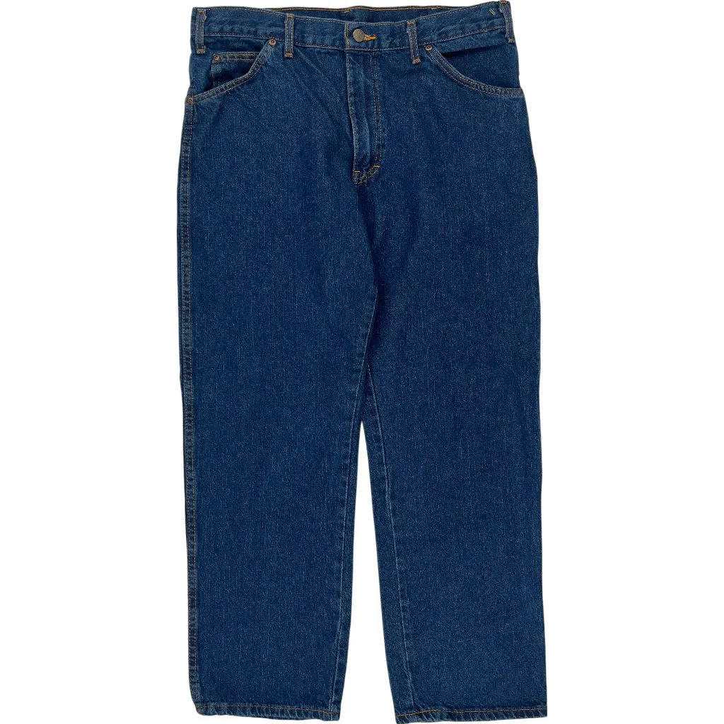 Dickies Relaxed Fit Jeans - 34W 29L - Blue Cotton