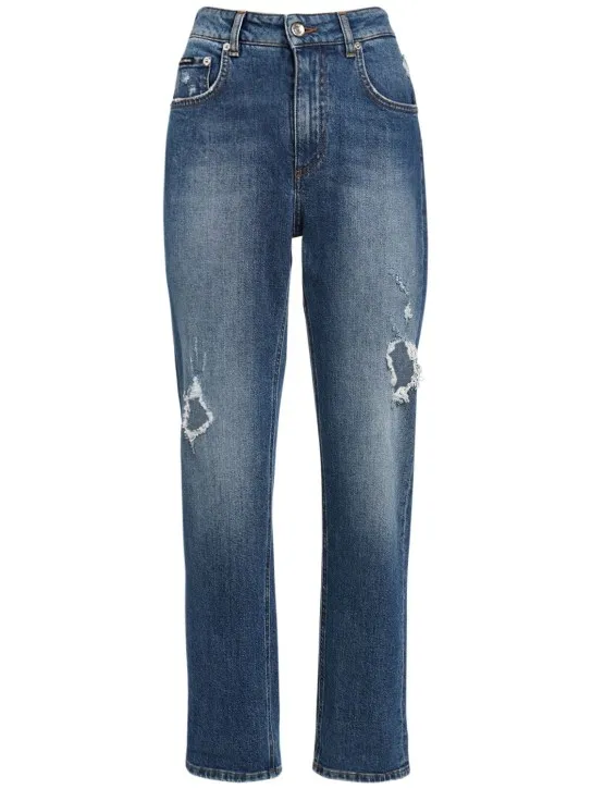 Dolce&Gabbana   Distressed denim boyfriend jeans 