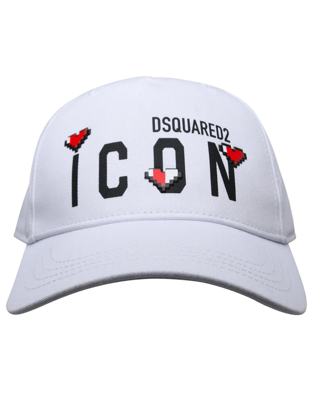 Dsquared2    Dsquared2 White Cotton Hat