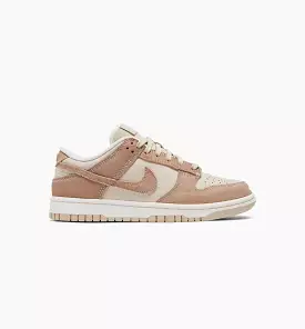 Dunk Low SE Sand Drift Womens Lifestyle Shoe - Sand/White Limit One Per Customer