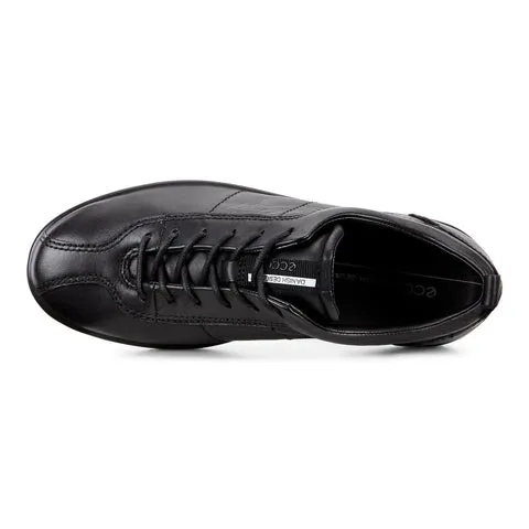 Ecco Womens Soft 1 Sneakers - Black