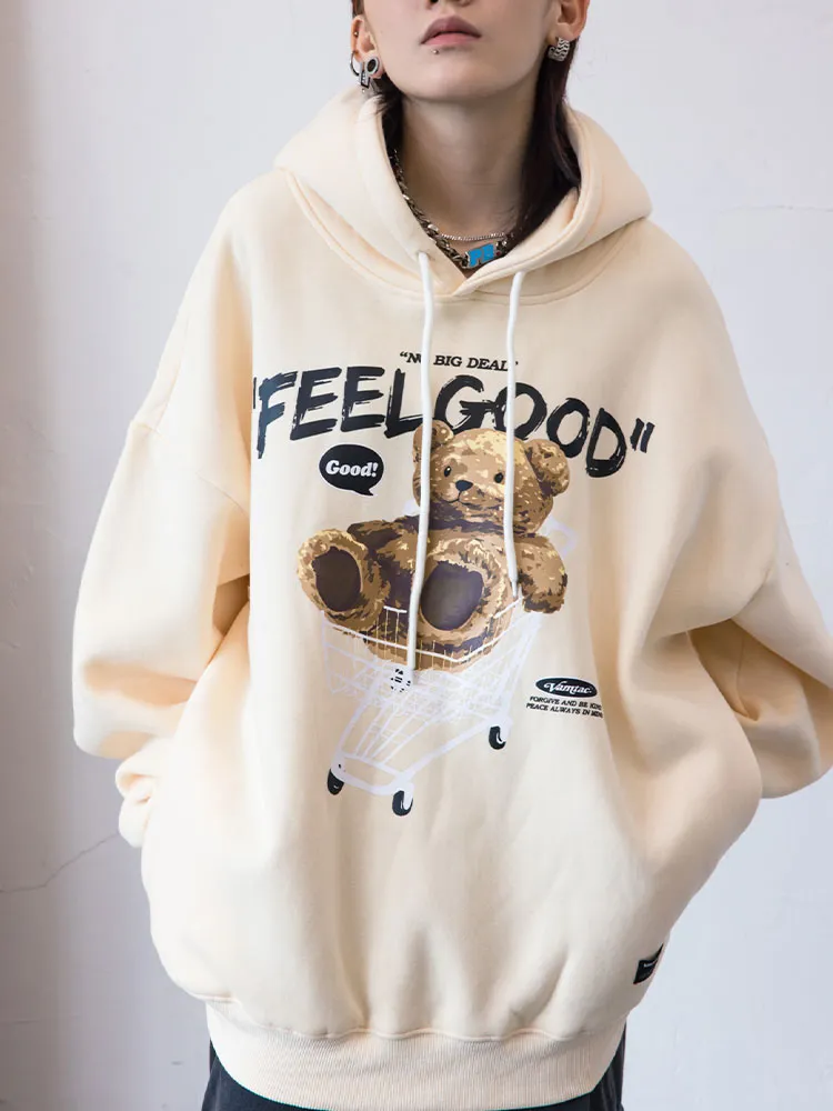 Feel Good | Graphic Oversized Hoodie